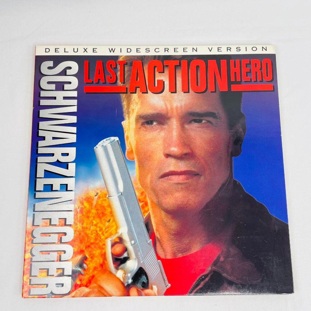 Columbia Home Video 1993 Last Action Hero Laserdisc LD Rare Collectible 27936